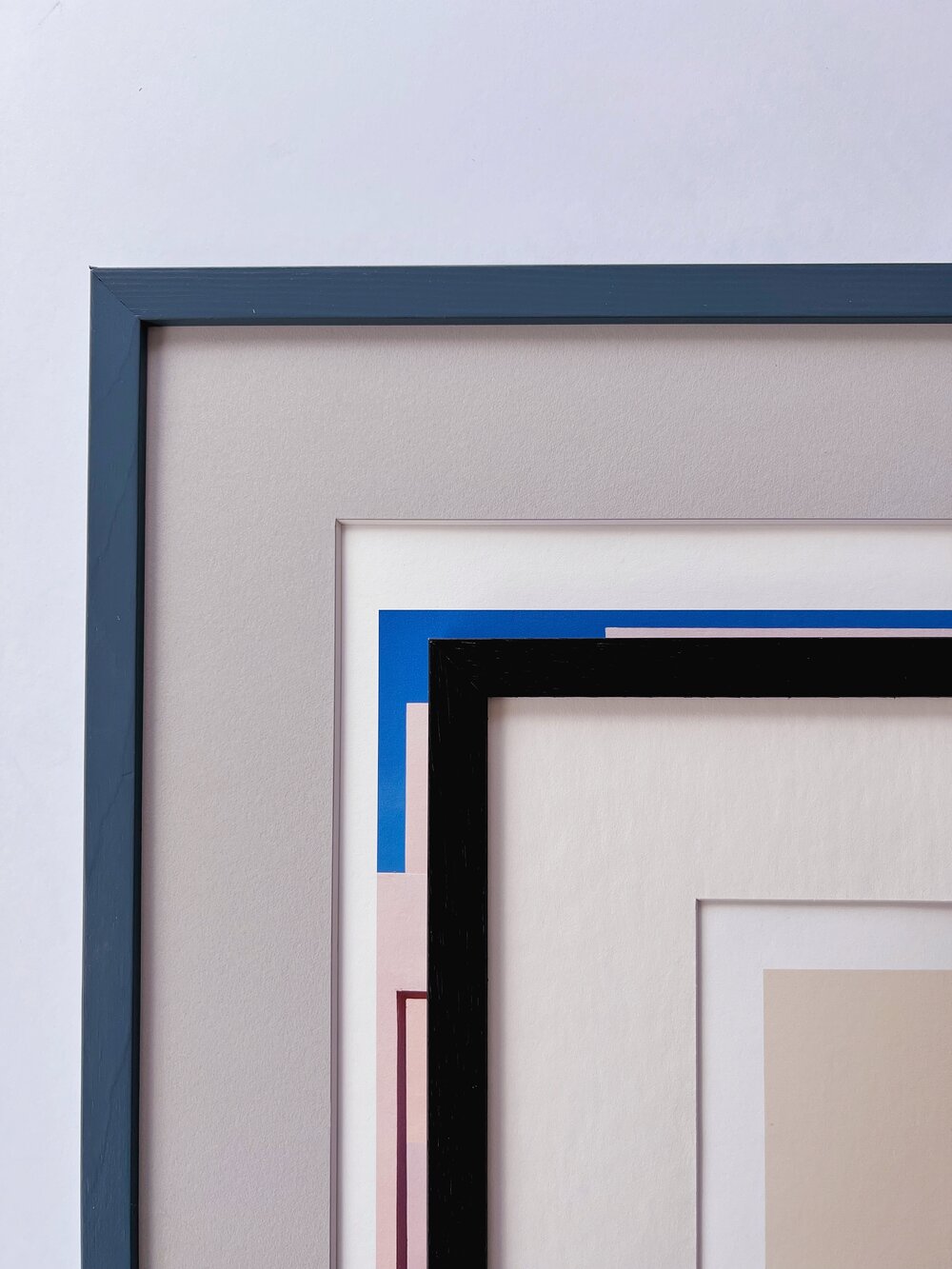 Træramme - Indian Teal/Petroleum